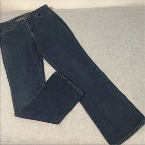 Vintage Lauren Ralph Lauren Clasic Bootcut Jeans Womens Size 10 Western Cowgirl